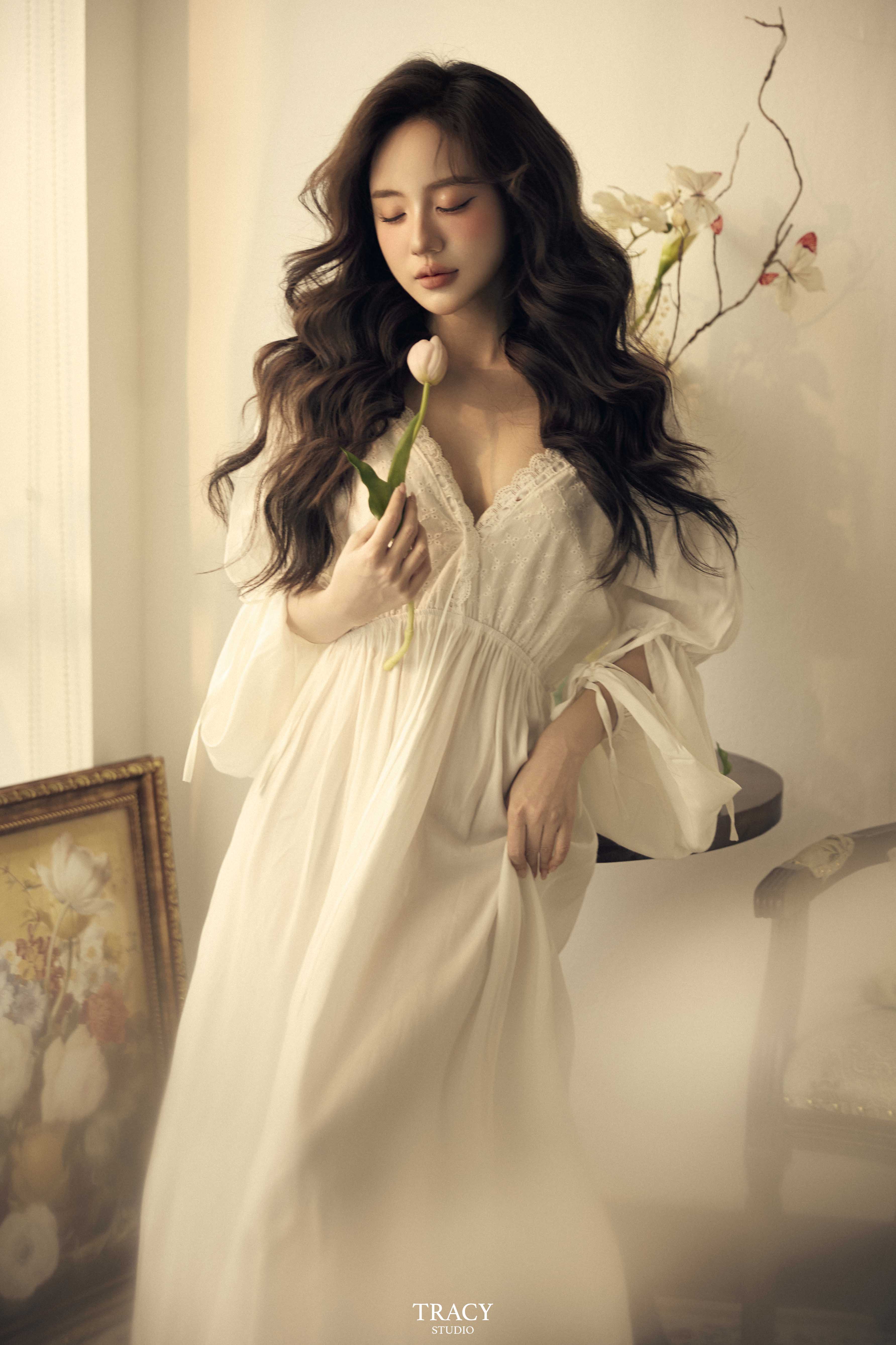 tracy studio chụp concept nàng thơ thư